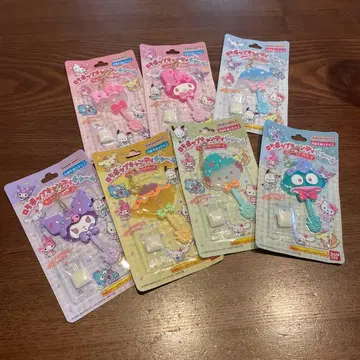 [ 미개봉 새상품 ] 롤리팝 캔디 참 산리오 캐릭터즈 전 7종 세트