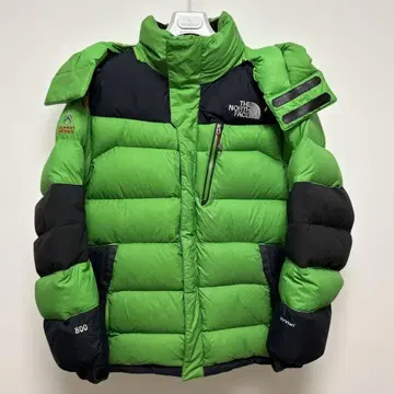 THE NORTH FACE 다운 자켓 그린/블랙 사이즈 XL