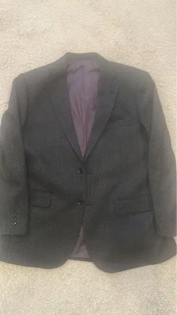 BLUE HILLS 테일러드 자켓 다크 그레이