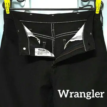 WRANGLER 블랙 부츠컷 데님 M 사이즈