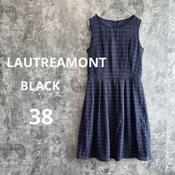 a4194 [로트레아몽] 슬리브리스 원피스 시어