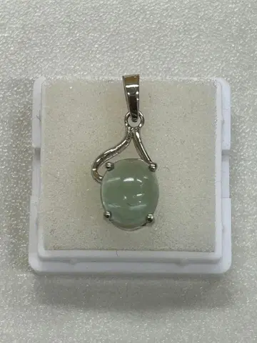 플로라이트 펜던트 실버 탑