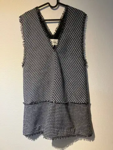 Ray BEAMS 슬리브리스 미니 원피스