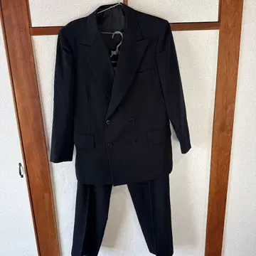 DAKS 블랙 포멀 수트 더블 브레스트