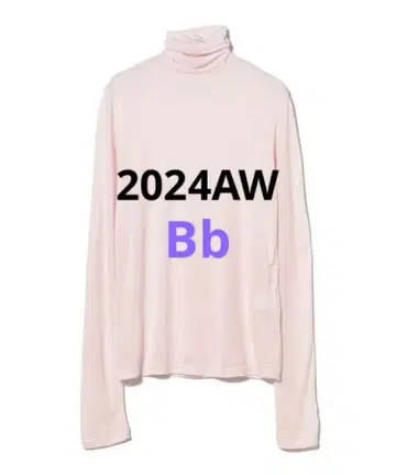 ATON 모달 실크 저지 터틀넥 티셔츠