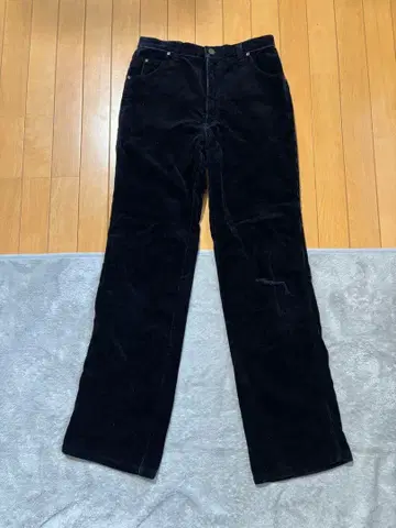 그런지 데미지 코듀로이 플레어 팬츠