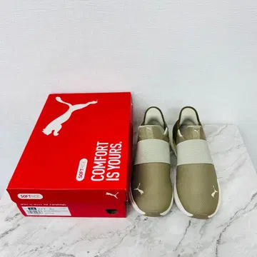 PUMA 푸마 베이지 23.5cm 슬립온 스니커즈