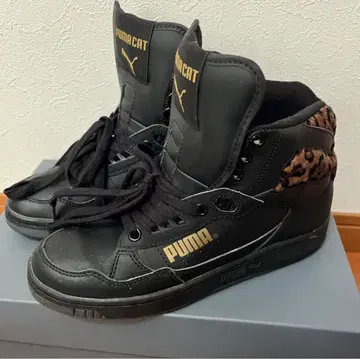 PUMA CAT 레오파드 무늬 스니커즈