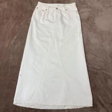 Goa 맥시 길이 데님 스커트