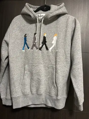 ships THE BEATLES 자수 후드티 S 사이즈