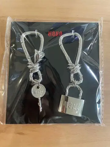 HANA 실버 키링 2개 세트