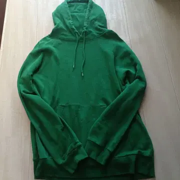 그린 후드 부착 후드티