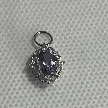 gstv 자수정 참 팔라듐 실버 950