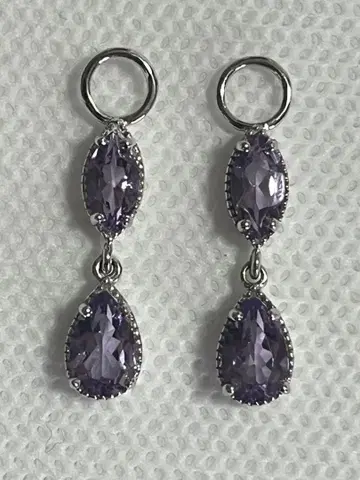 gstv 팔라듐 실버 950 자수정 참