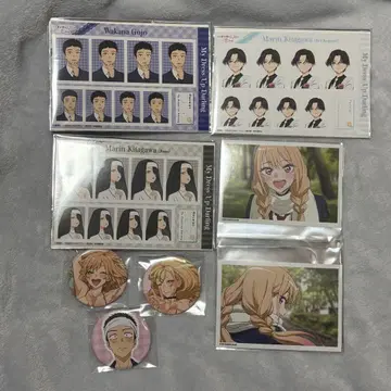 그 비스크 돌은 사랑을 한다 키타가와 마린 캔뱃지 로마이드 증명사진