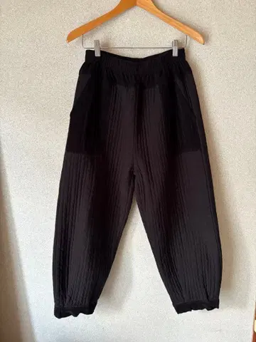 한국 누비 팬츠 퀼트 팬츠