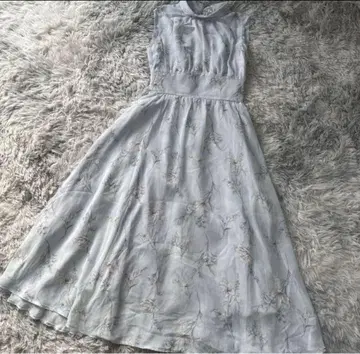 머큐리 듀오 꽃무늬 백 레이스업 원피스 ICE S 컨디션 최상