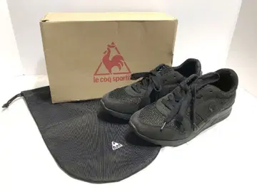 르꼬끄 스포르티브 블랙 스니커즈