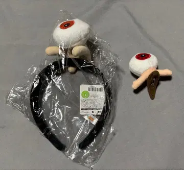 새상품 눈알 아빠 머리띠 & 머리핀 세트 기타로 로드 구매