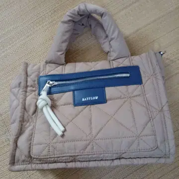 BAYFLOW 퀼팅 숄더백