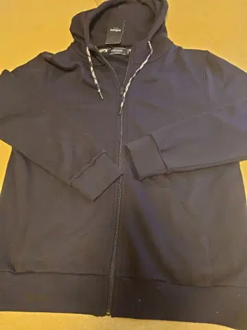 뉴요커 남성용 새상품 다크 네이비 후드티 XL