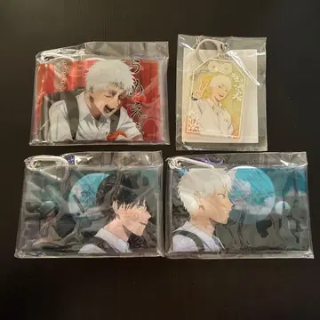 빛이 죽은 여름 굿즈 4세트 클리어 멀티 케이스 아크릴 키링 새상품