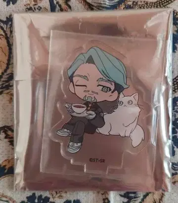 지크 액스 GQuuuuuuX 복 고양이 미니 아크릴 스탠드 샤리아 블루