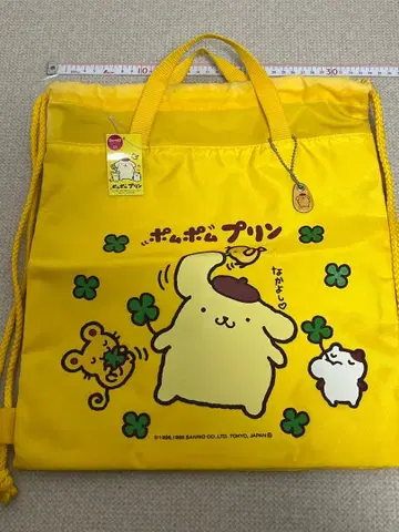 폼폼푸딩 냅색 레트로 1999 하자 있음 빈티지 느낌 있음