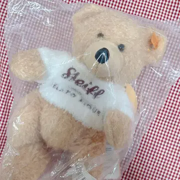 [택 포함 새상품] 슈타이프 봉제 인형 젤라피케 콜라보 화이트