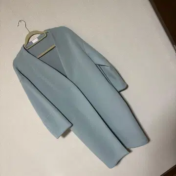 SONO 롱 코트 라이트 블루