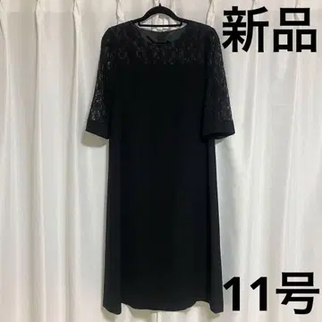 2 [ 새상품 11호 ] 도쿄 소와르 포멀 소매 플라워 레이스 원피스