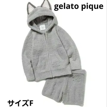 gelato pique 고양이 귀 후드 부착 룸웨어 사이즈 F