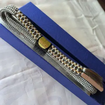 SAHARI GEM 금 x 은 최고급 허리띠 골드 실버 51000엔