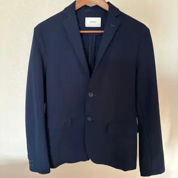 [ 새상품급 ] [ INHERIT ] 테일러드 자켓 네이비 시어서커