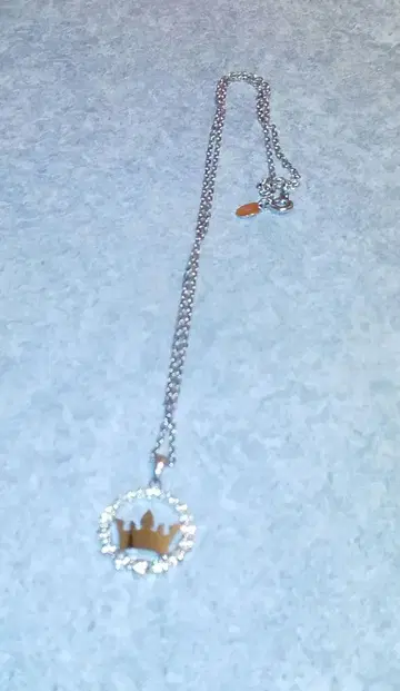 가격 인하 JUSTINA 925 크라운 목걸이