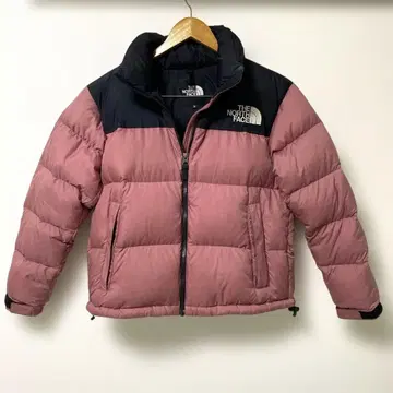 THE NORTH FACE 다운 자켓 핑크/블랙 M