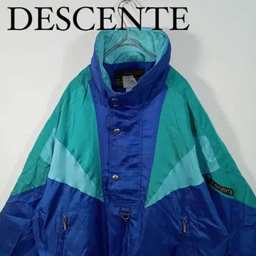 DESCENTE 하프 지퍼 나일론 자켓 L 빈티지