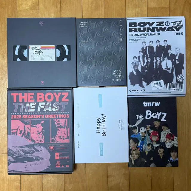 더보이즈 25시그 5기 6기 7기 키트 생일키트 디비디 dvd 쥬얼 앨범