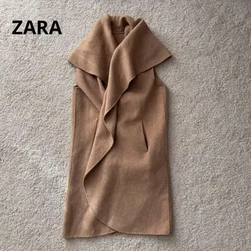 ZARA 롱베스트 랩 스타일 베이지 과거 아이템