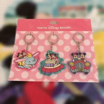 도쿄 디즈니 리조트 키링 3개 세트