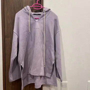 Munich 라벤더 후드 부착 후드티