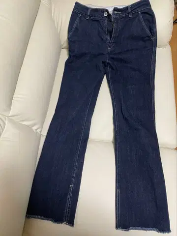 YAMADAYA sisidenime 다크 블루 부츠컷 데님