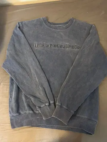 thisisneverthat 다크 블루 맨투맨