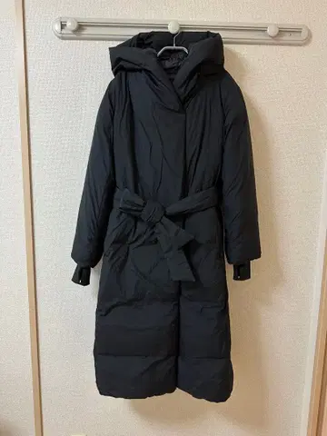 GAP 블랙 롱 다운 자켓