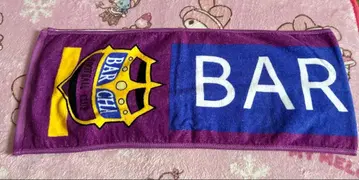 블루 록 발차 머플러 타월 블루 록 전시회