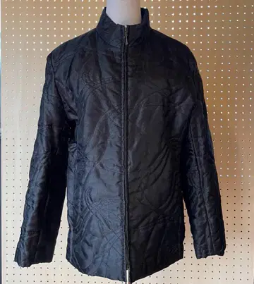 Chumandor ) 퀼팅 자켓 블랙