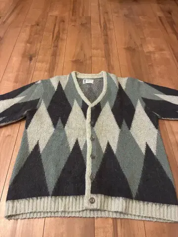 TOWNCRAFT 아가일 무늬 가디건