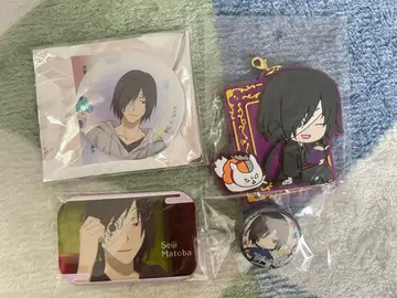 나츠메 우인장 마토바 세이지 캔뱃지 세트