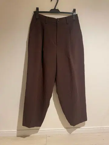 HARE 브라운 와이드 팬츠 슬랙스 S 사이즈