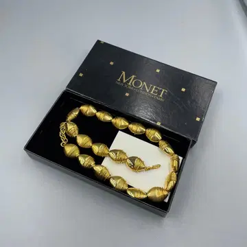25 빈티지 Monet 골드 목걸이
